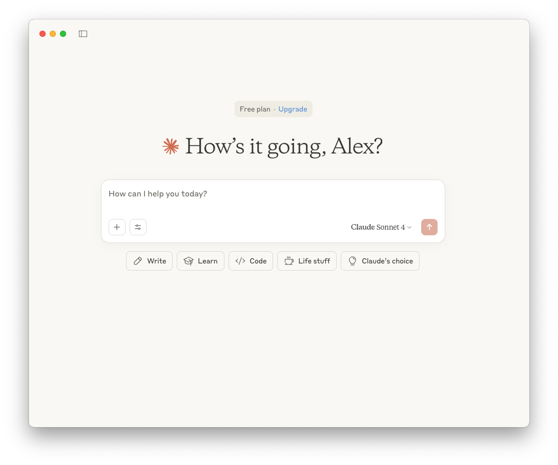 Claude 桌面版啟動 MCP Server 畫面
