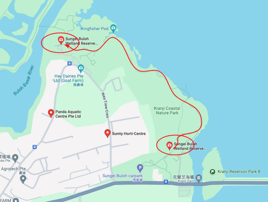 雙溪布洛濕地保護區園區內販賣機、飲水機和廁所休息點地圖