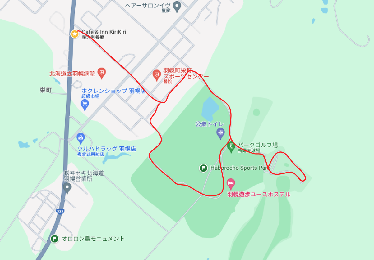 羽幌公園賞鳥路線