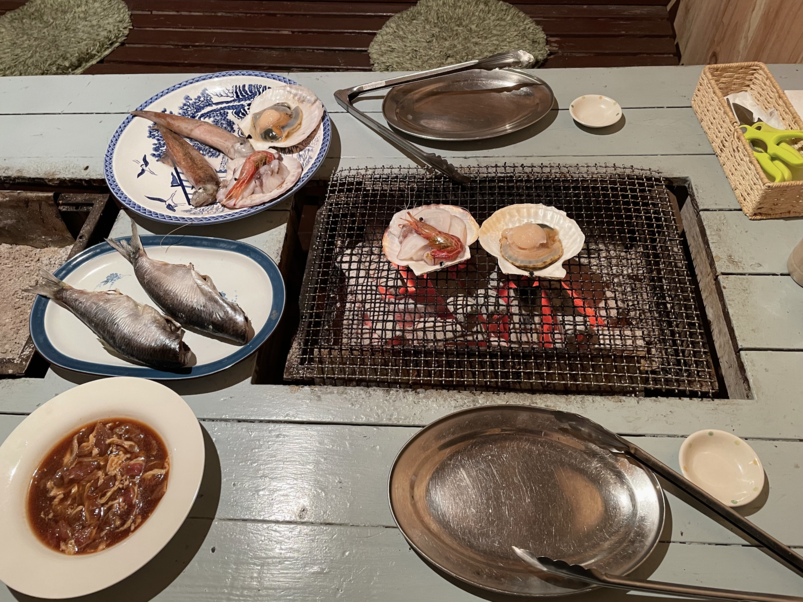 民宿栄丸第一天晚餐