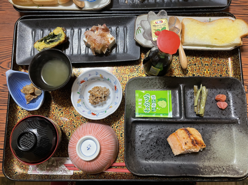 民宿栄丸第二天早餐