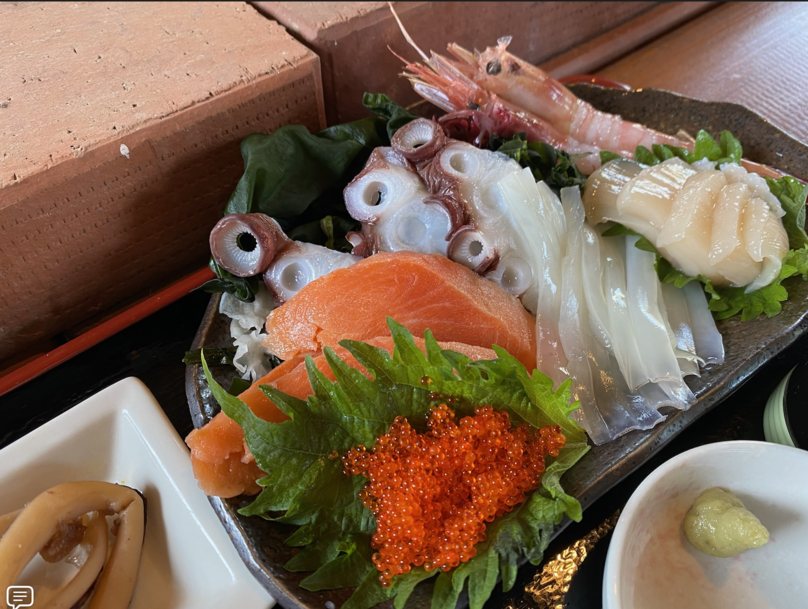 炭火海鮮番屋料理特寫