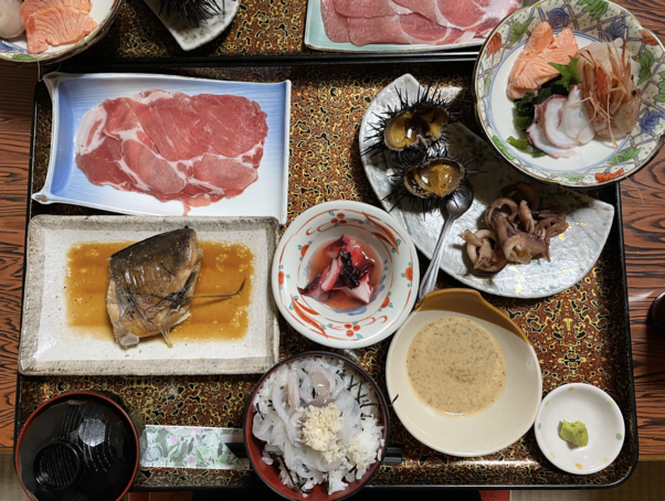 民宿栄丸第二天晚餐