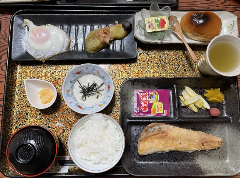 民宿栄丸第三天早餐